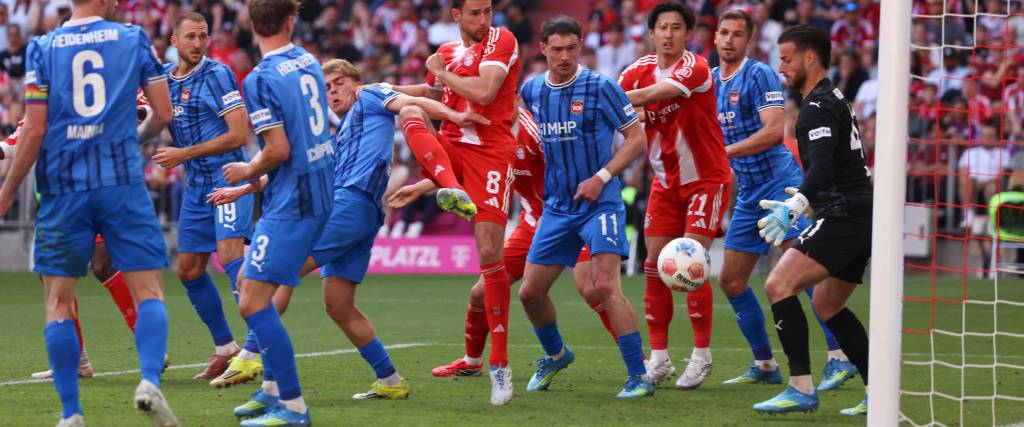 Partido entre el FC Bayern de Múnich y el Heidenheim