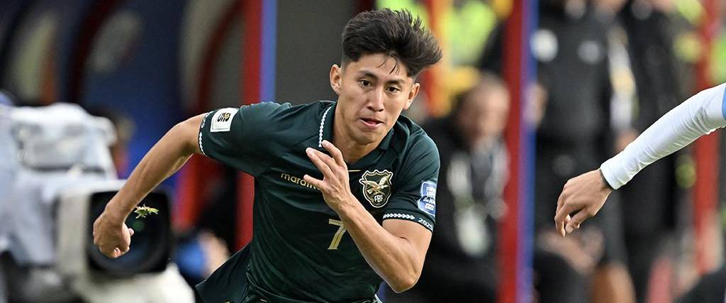 Miguelito Terceros es una de las figuras de la selección boliviana