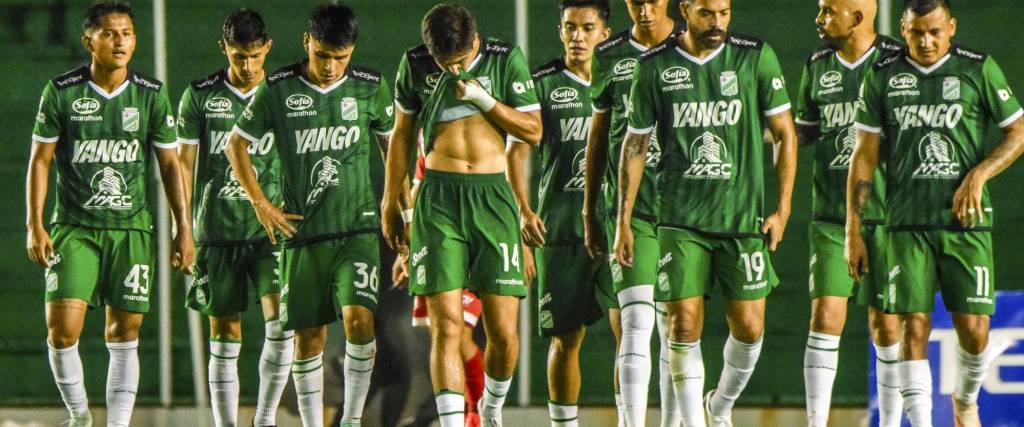 Los jugadores de Oriente Petrolero lamentan la situación