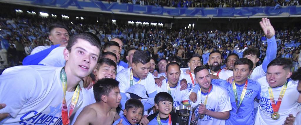 Bolívar celebró el año pasado la obtención de la Copa de la División Profesional