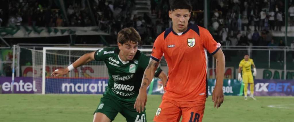 Incidencia del partido entre Oriente Petrolero y ABB en el Tahuichi Aguilera.