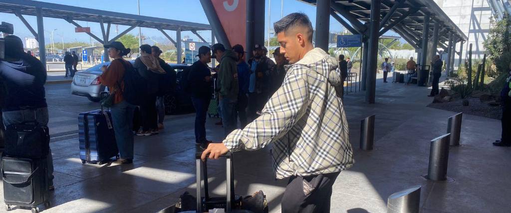 Ramiro Vaca llegó este martes a Monterrey