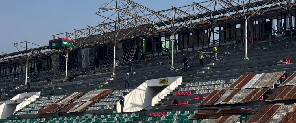 La Gobernación cruceña estima que las obras tienen un 30% de avance en el estadio departamental de Santa Cruz