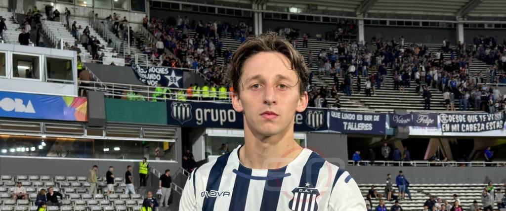 Matías Galarza, jugador de Talleres de Córdoba. 