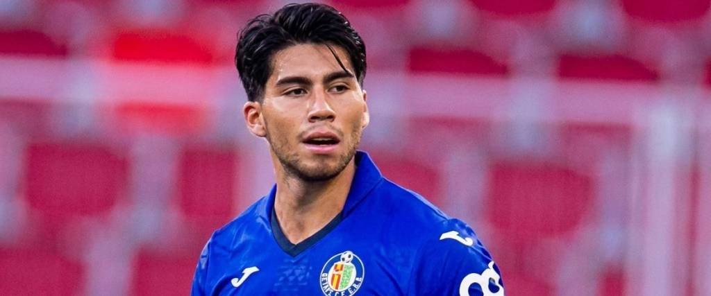 Óscar López, mediocampista boliviano que juega en el Getafe de España.