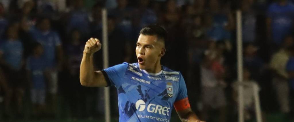 Moisés Villarroel, autor del segundo gol de Blooming. 