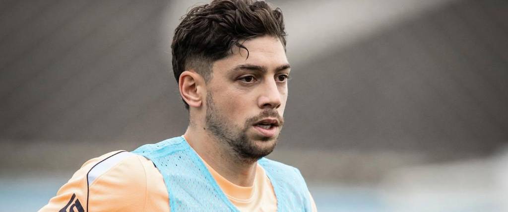 Federico Valverde, mediocampista de la selección de Uruguay.
