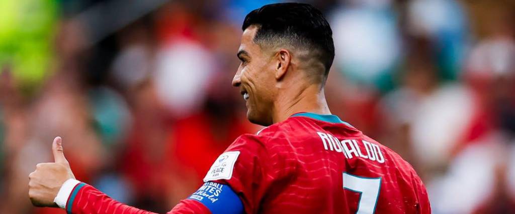 Cristiano Ronaldo, delantero portugués.