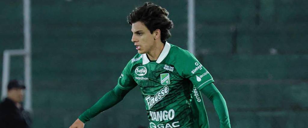 Nabil Nacif, delantero de Oriente Petrolero. 