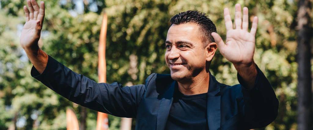 El español Xavi Hernández fue presentado como nuevo seleccionador de Países Bajos.
