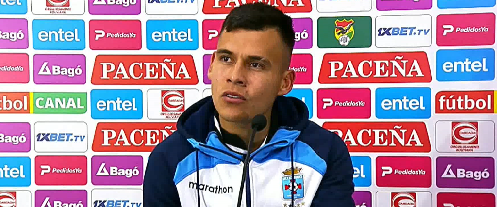 Moisés Villarroel, futbolista de Blooming