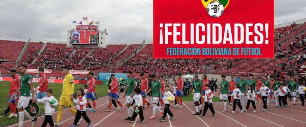 La felicitación cayó mal en la hinchada chilena