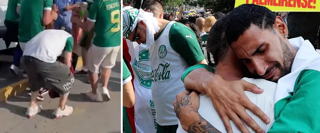Palmeiras en un mensaje en la red social X lamentó “profundamente” el fallecimiento de Brunelli y se solidarizó con su familia y amigo