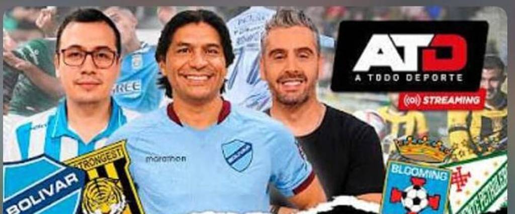 Los conductores de A Todo Deporte Streaming Talavera (izq.), Galarza y Suárez.