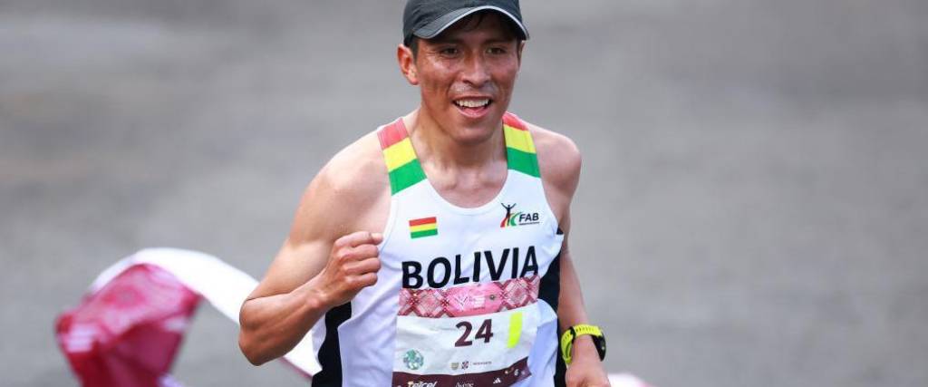 Héctor Garibay, atleta boliviano