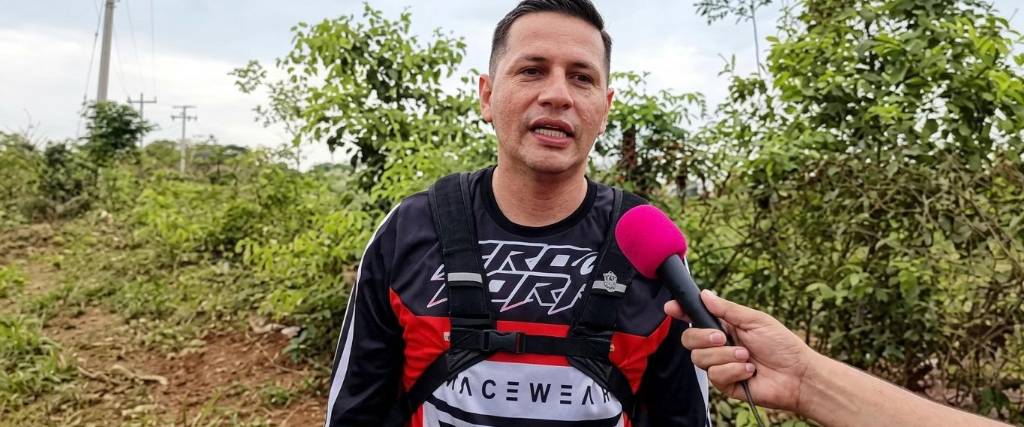 Nicolás Pérez, piloto montereño, que falleció este viernes en el Gran Premio Integración del Oriente.