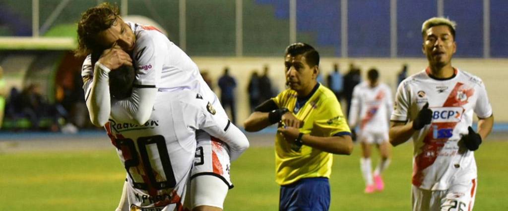 El argentino Prost anotó dos goles en la victoria del cuadro potosino en condición de local ante Vaca Díez.