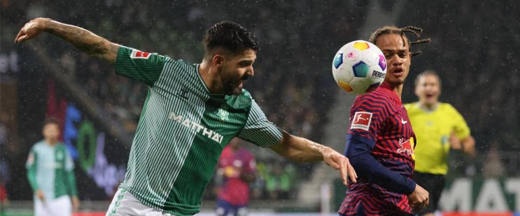 El joven y figura Xavi Simons no pudo evitar que su equipo cedería puntos en el torneo alemán.