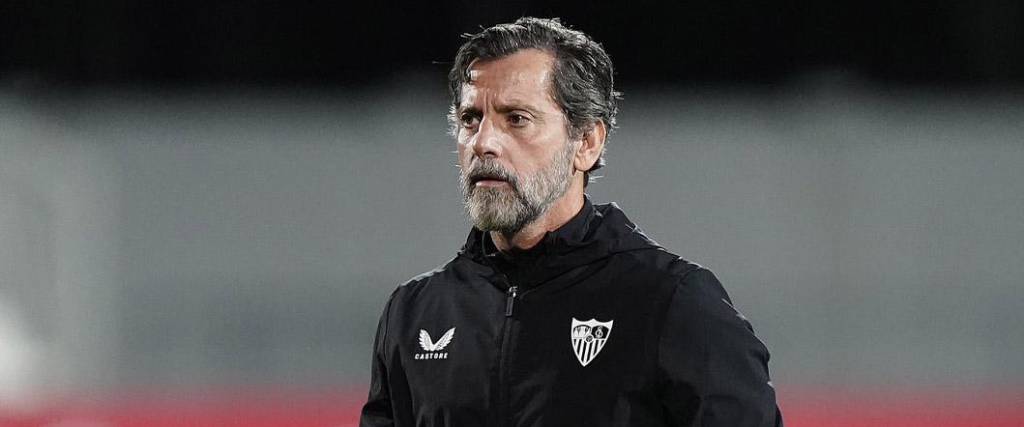 El entrenador del Sevilla ya tuvo su primer entrenamiento al mando del conjunto andaluz en España.