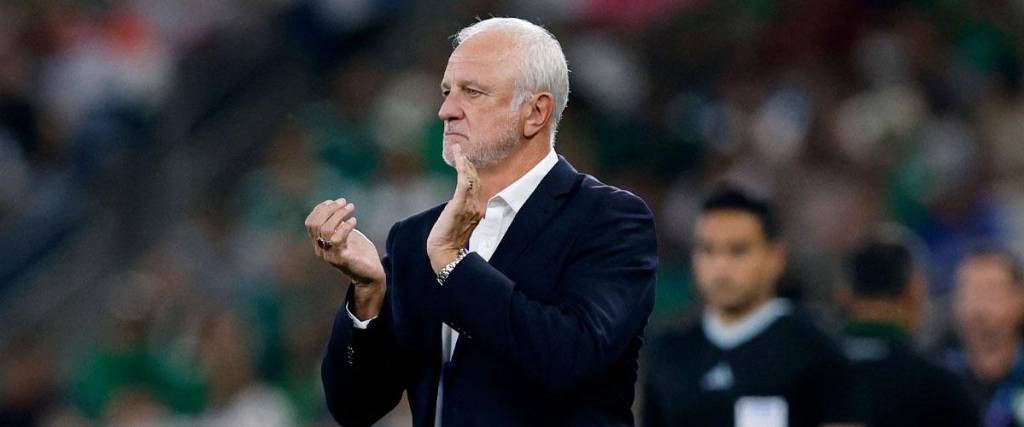 Graham Arnold, entrenador de la selección de Irak. 