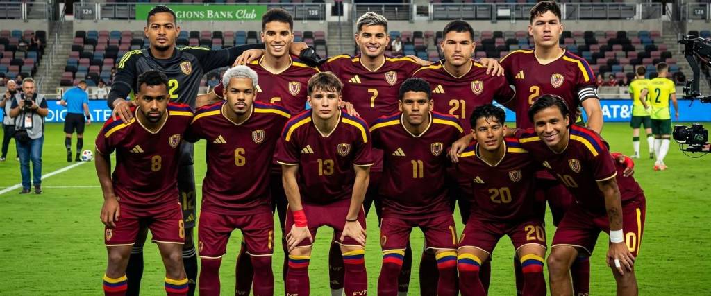 La nueva generación de la selección de Venezuela. 