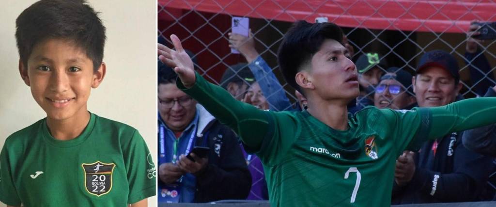 Miguelito Terceros, futbolista de la selección boliviana 