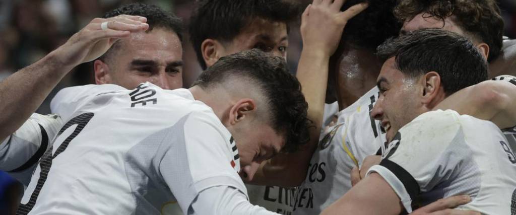 El conjunto merengue se quedó con el triunfo gracias a dos goles de Vini Jr y otro tanto de Fede Valverde.