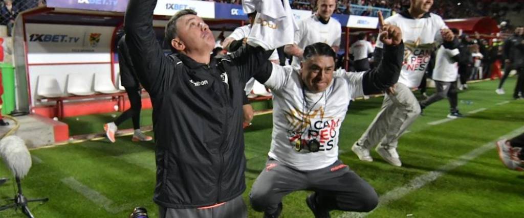 El técnico Baldivieso logró el segundo título de su carrera tras la consagración de Always Ready.