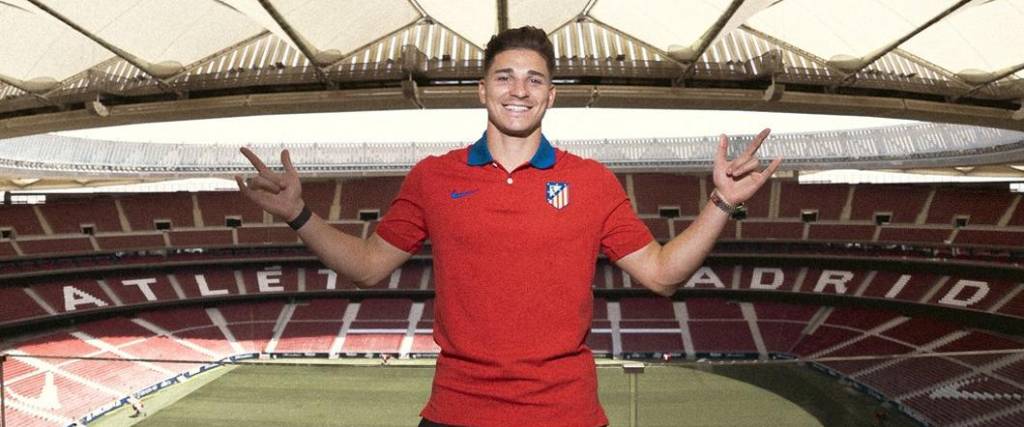 El argentino se convirtió en el nuevo jugador del Atlético Madrid a cambio de casi 90 millones de euros.