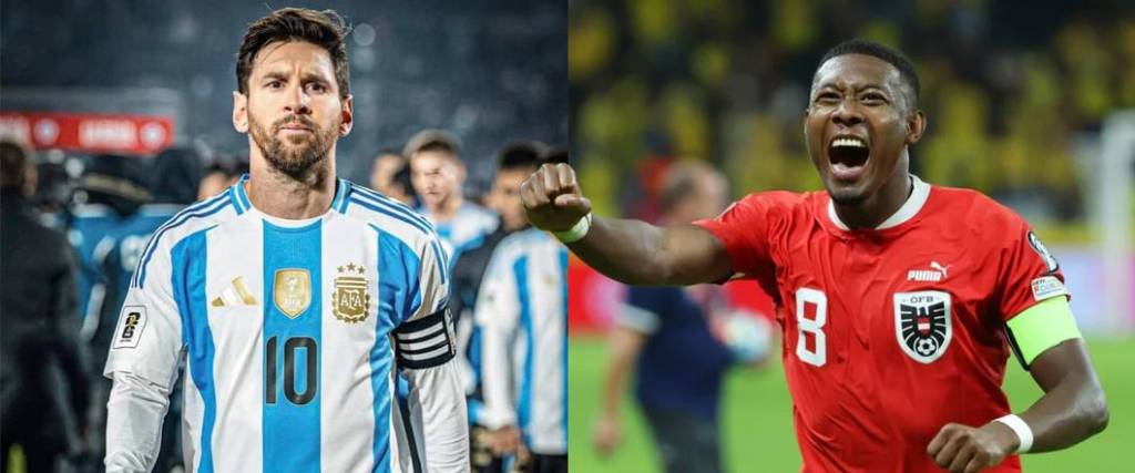 Lionel Messi y David Alaba estarán frente a frente este lunes en el duelo que se disputará en Kansas.