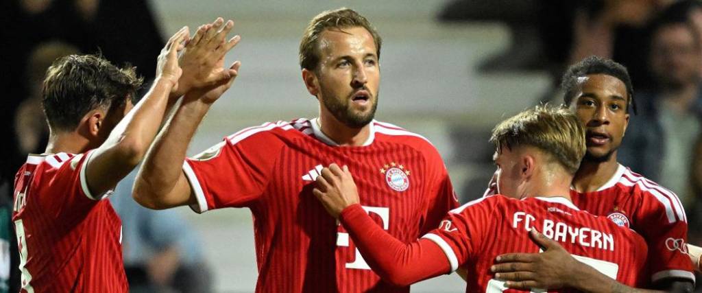 Con dos goles del atacante inglés, el Bayern Múnich avanzó de ronda en la Copa de Alemania.