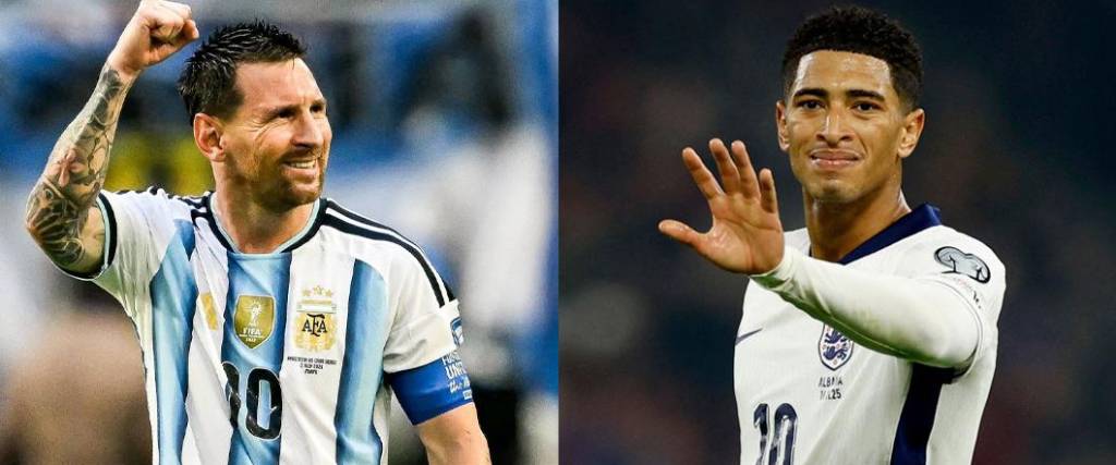 Messi y Bellingham se enfrentarán mano a mano por el duelo de semifinales del Mundial 2026.