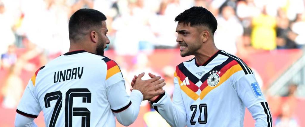 El delantero Deniz Undav marcó dos goles para darle la vuelta al marcador en el triunfo de Alemania.