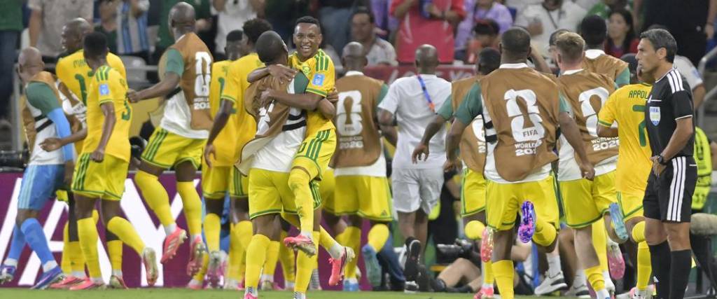 Los ‘Bafana Bafana’ lograron clasificar a la siguiente ronda del torneo tras vencer 1-0 a Corea del Sur.