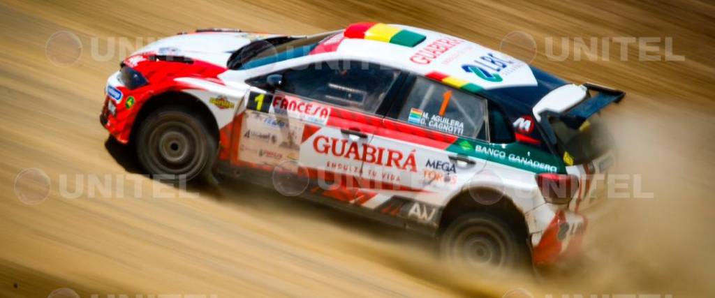 El piloto cruceño obtuvo el primer lugar en el Rally Capital de Sucre este fin de semana.