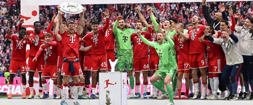El Bayern Múnich logró una campaña aplastante en la última Bundesliga.