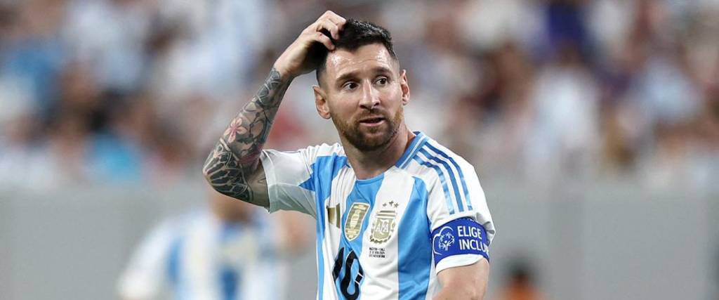 Lionel Messi es duda para enfrentar a Ecuador, este jueves en el duelo por cuartos de final de la Copa América