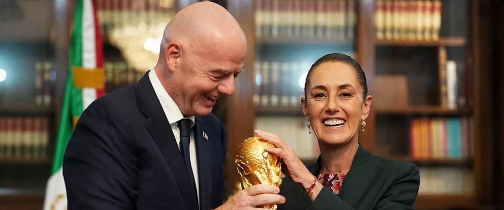 El presidente de la FIFA, Gianni Infantino, manifestó a AFP que está “muy tranquilo” con la situación de México.