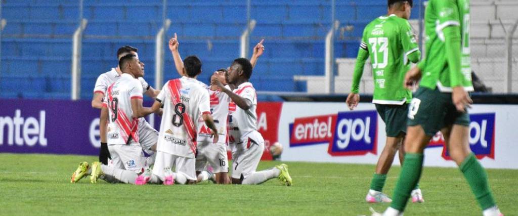 El conjunto potosino logró su primera victoria en la Copa Paceña tras imponerse a Real Tomayapo.
