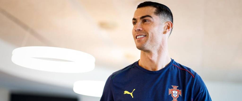 El astro luso no ocultó su felicidad por volver a Dublín, donde buscará clasificar a Portugal al Mundial.