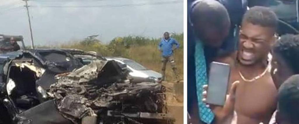 El boxeador británico, de origen nigeriano, resultó herido tras un accidente automovilístico en Nigeria.