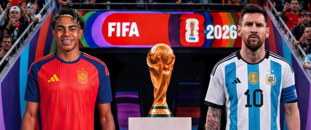 Lamine Yamal y Lionel Messi se medirán mano a mano por primera vez en la final del Mundial 2026.