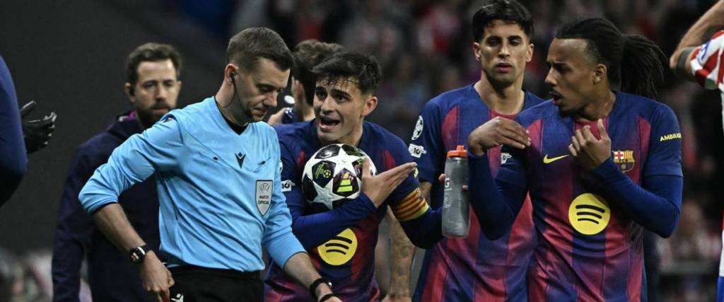 El Barcelona hizo una queja formal ante los tribunales deportivos por “errores” arbitrales en la Champions.