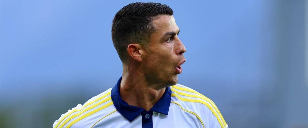 El astro portugués marcó el primer gol de su equipo en el amistoso frente al Toulouse de Francia.