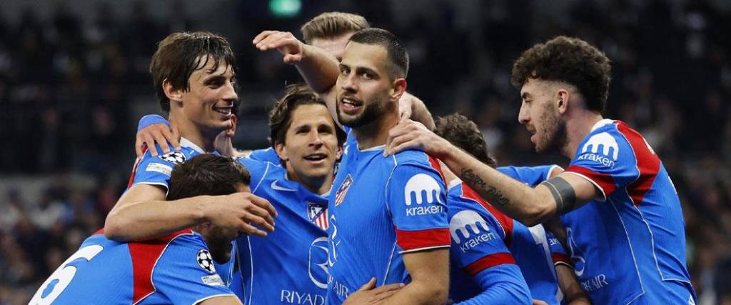 El conjunto colchonero logró su clasificación a cuartos de final de la Champions League.