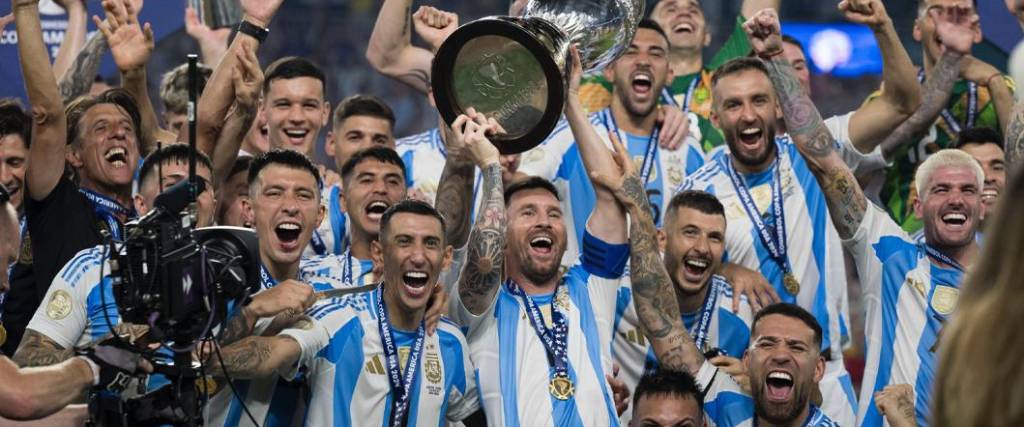 Argentina se coronó bicampeón del torneo tras vencer a Colombia en la final en Miami.