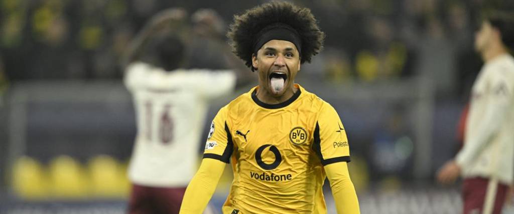 Karim Adeyemi marcó el tercer tanto del Dortmund en la goleada ante Villarreal en condición de local.