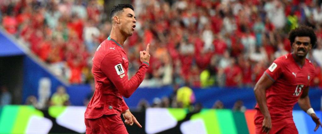 El astro luso marcó su primer tanto en la Copa del Mundo 2026 en el duelo ante Uzbekistán.
