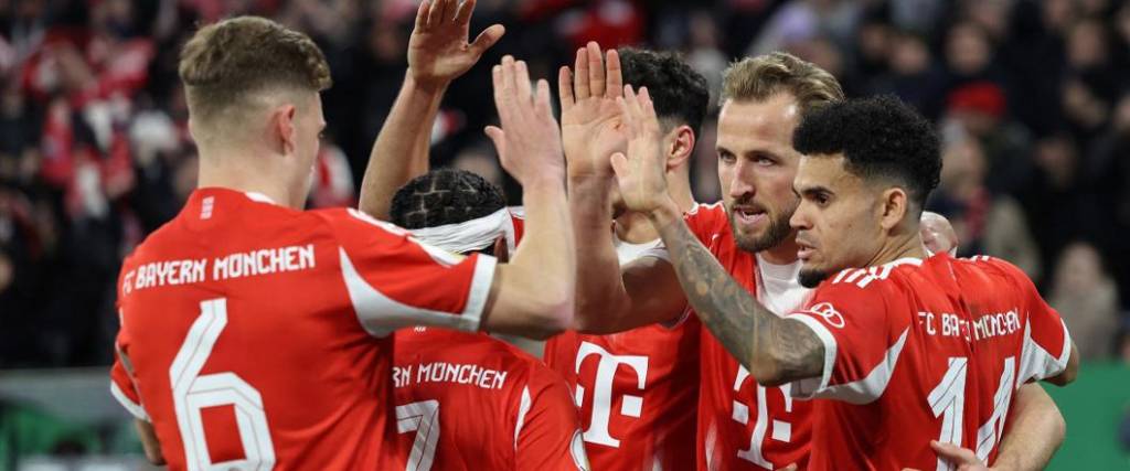 Harry Kane y Luis Díaz marcaron los goles del triunfo para el Bayern Múnich ante el RB Leipzig.