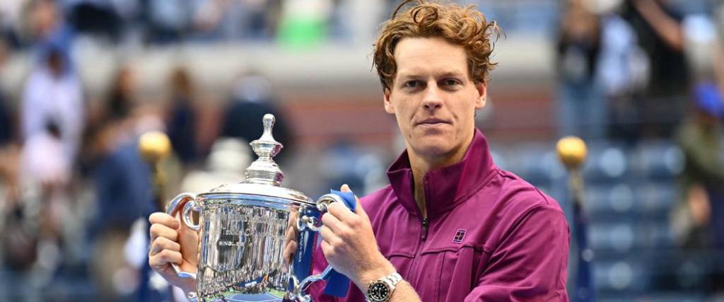 El joven italiano, de 23 años, obtuvo su segundo título de Grand Slam en el año tras ganar el US Open.